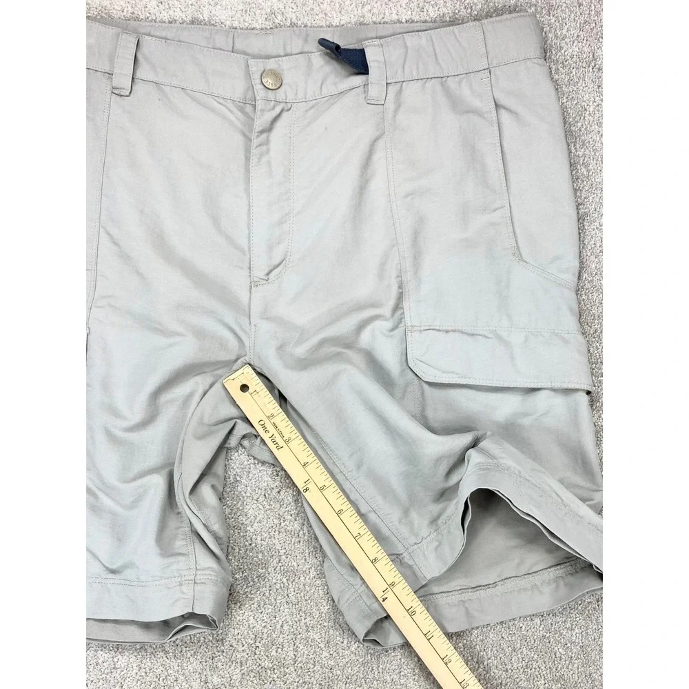 The North Face Cargo Hiking Shorts Mens Sz L Tan Utility Outdoor Gorpcore Travel